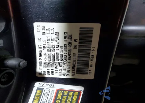 2015 Honda Cr-V Ex z USA, uszkodzony, nr VIN 5J6RM4H53FL053697